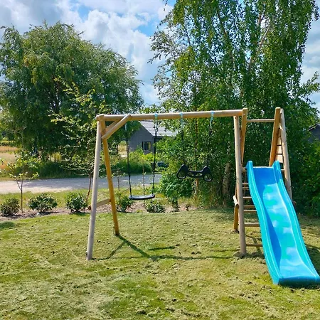 Fantastisk Hjem I Med Sauna Feriehus Glesborg